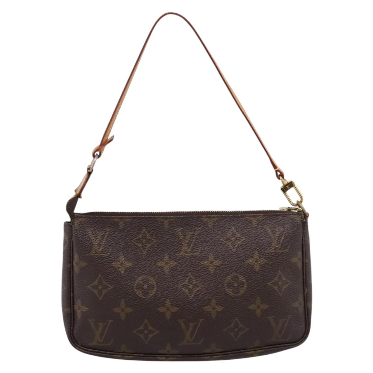 LOUIS VUITTON Monogram Pochette Accessoires Pouch M51980 LV Auth 207881A
