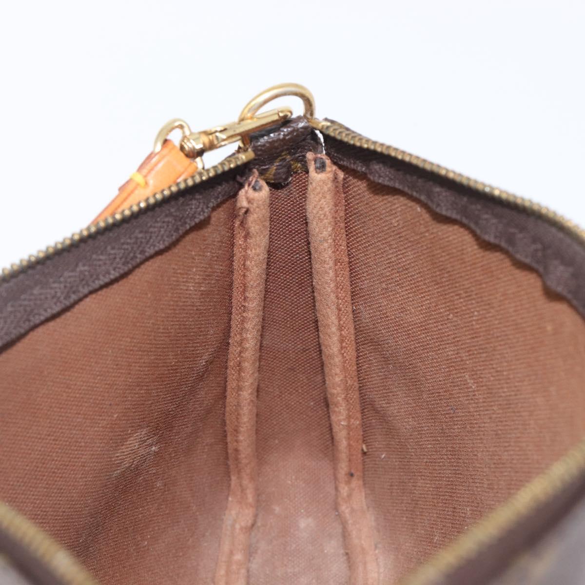 LOUIS VUITTON Monogram Pochette Accessoires Pouch M51980 LV Auth 207884A