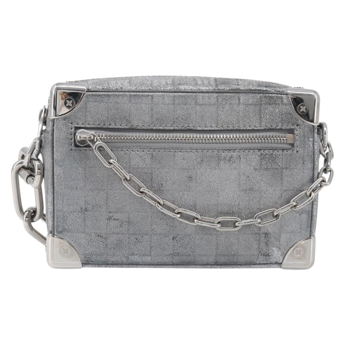 LOUIS VUITTON Damier Glitter Mini Soft Trunk Shoulder Bag M59726 Auth 207888M