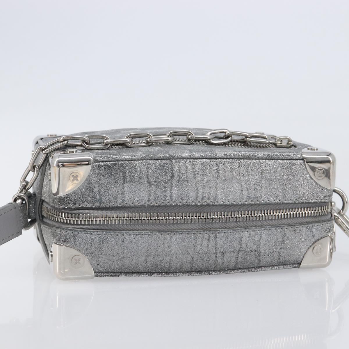 LOUIS VUITTON Damier Glitter Mini Soft Trunk Shoulder Bag M59726 Auth 207888M