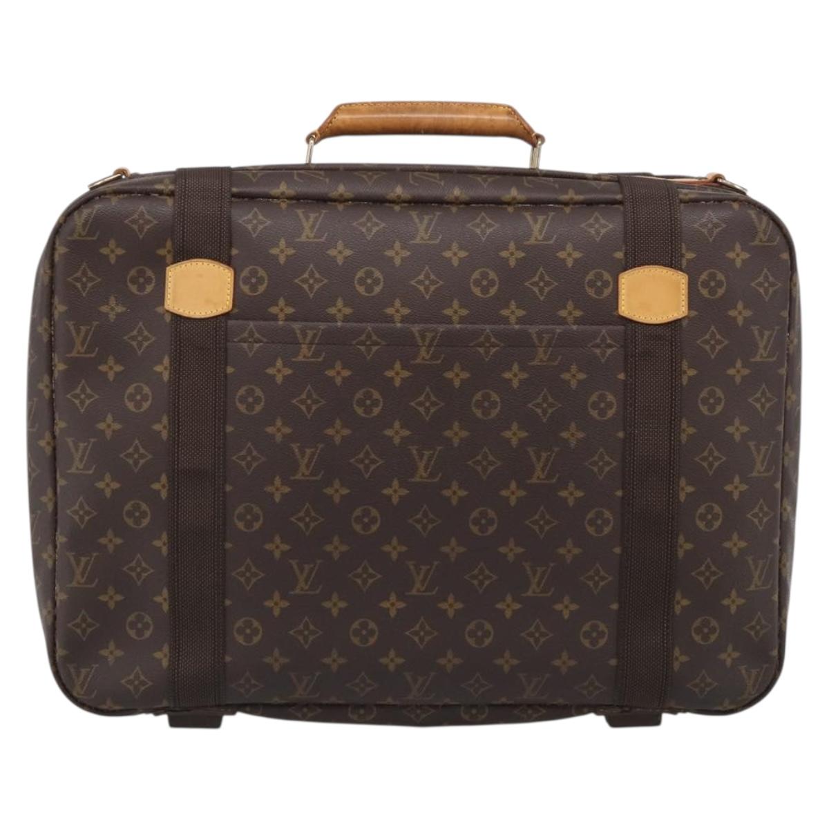 LOUIS VUITTON Monogram Satellite 53 Trunk M23356 LV Auth 207892