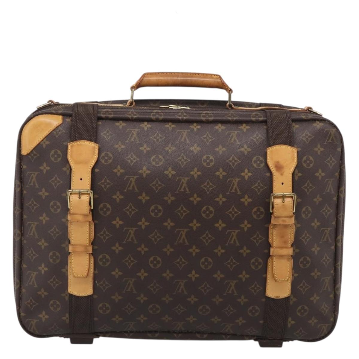 LOUIS VUITTON Monogram Satellite 53 Trunk M23356 LV Auth 207892