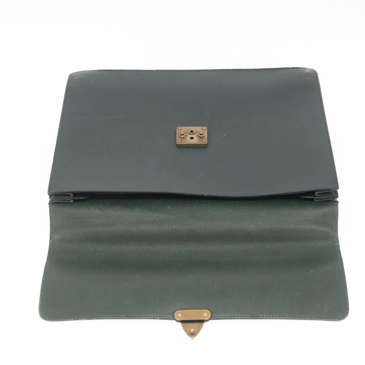 LOUIS VUITTON Taiga Serviette Moskova Business Bag Epicea M30034 LV Auth 207893