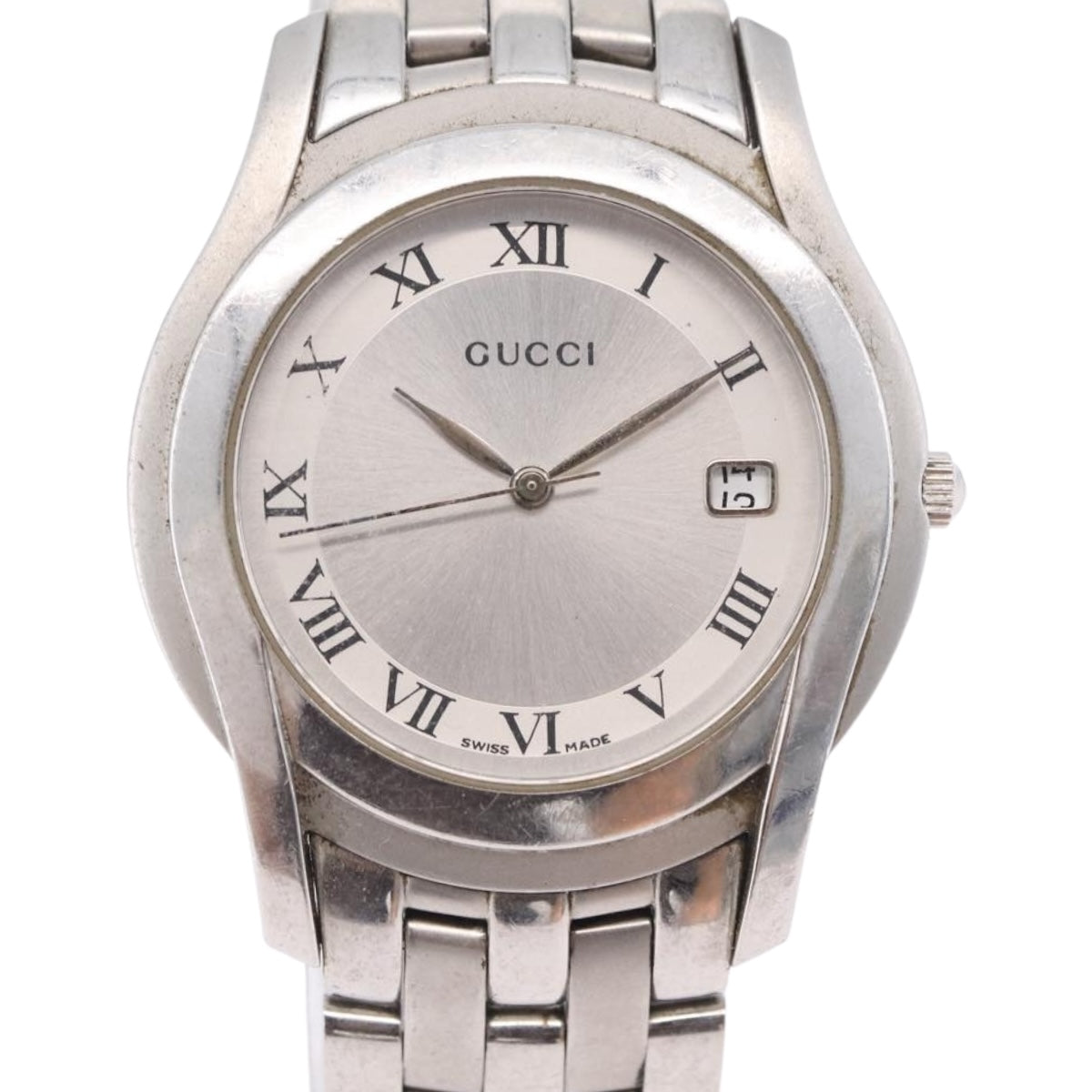 GUCCI Watches Stainless Steel Silver tone Auth 207901