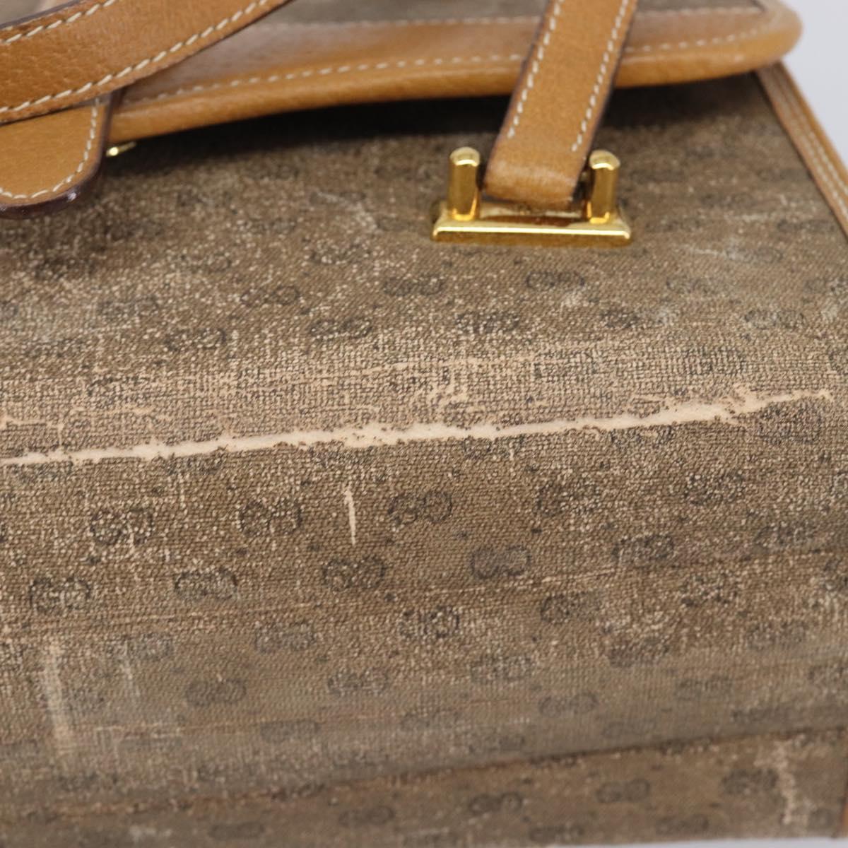 GUCCI GG Wallet Hand Bag 3 Set Beige Gold Tone Auth 207932