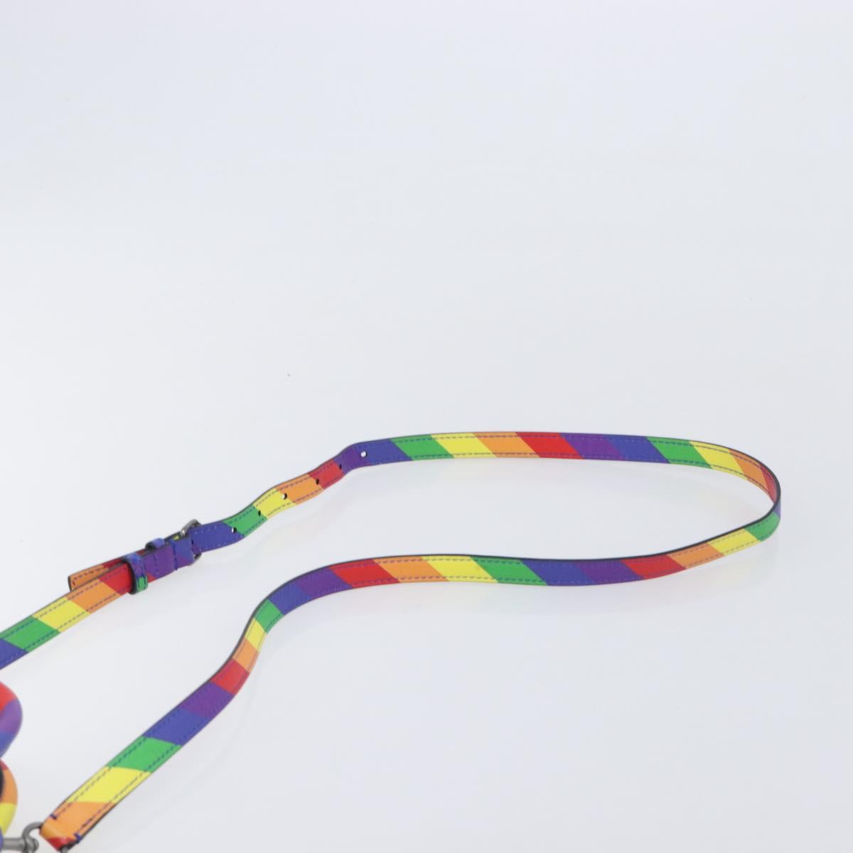 Balenciaga Ville XXS Hand Bag Leather 2way Rainbow 550646 Auth 207995M