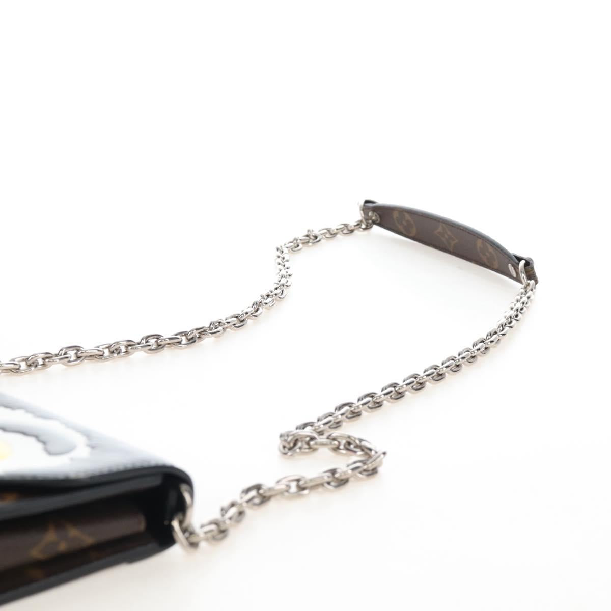 LOUIS VUITTON Yamamoto Hirosai Portefeuille Chain Bag M67256 LV Auth 208016SAM