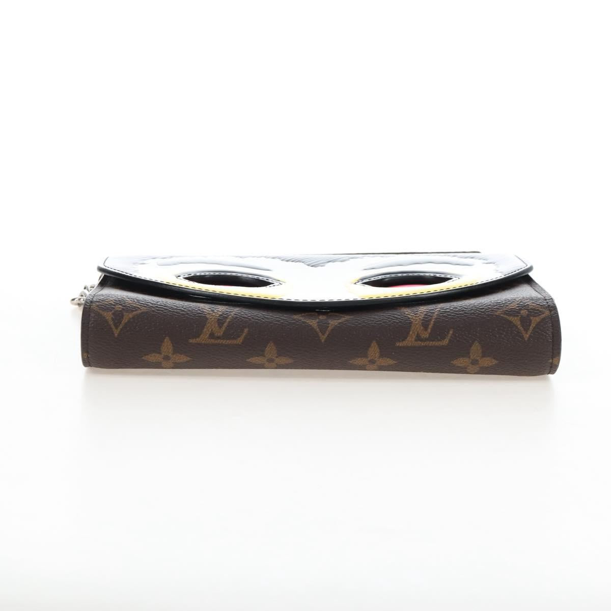 LOUIS VUITTON Yamamoto Hirosai Portefeuille Chain Bag M67256 LV Auth 208016SAM