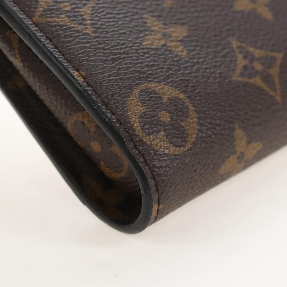 LOUIS VUITTON Yamamoto Hirosai Portefeuille Chain Bag M67256 LV Auth 208016SAM