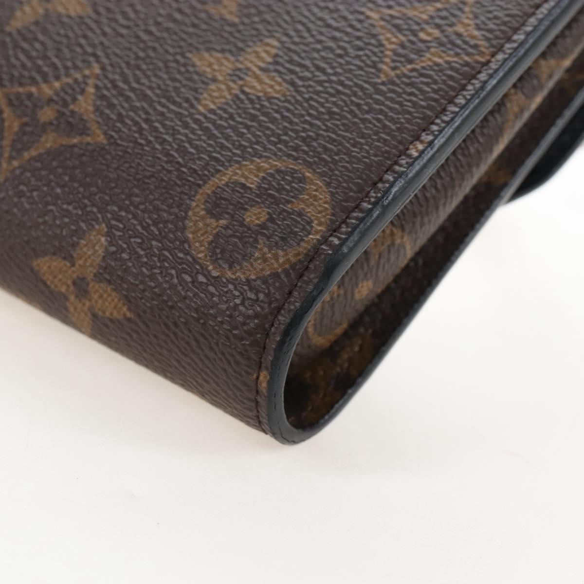 LOUIS VUITTON Yamamoto Hirosai Portefeuille Chain Bag M67256 LV Auth 208016SAM