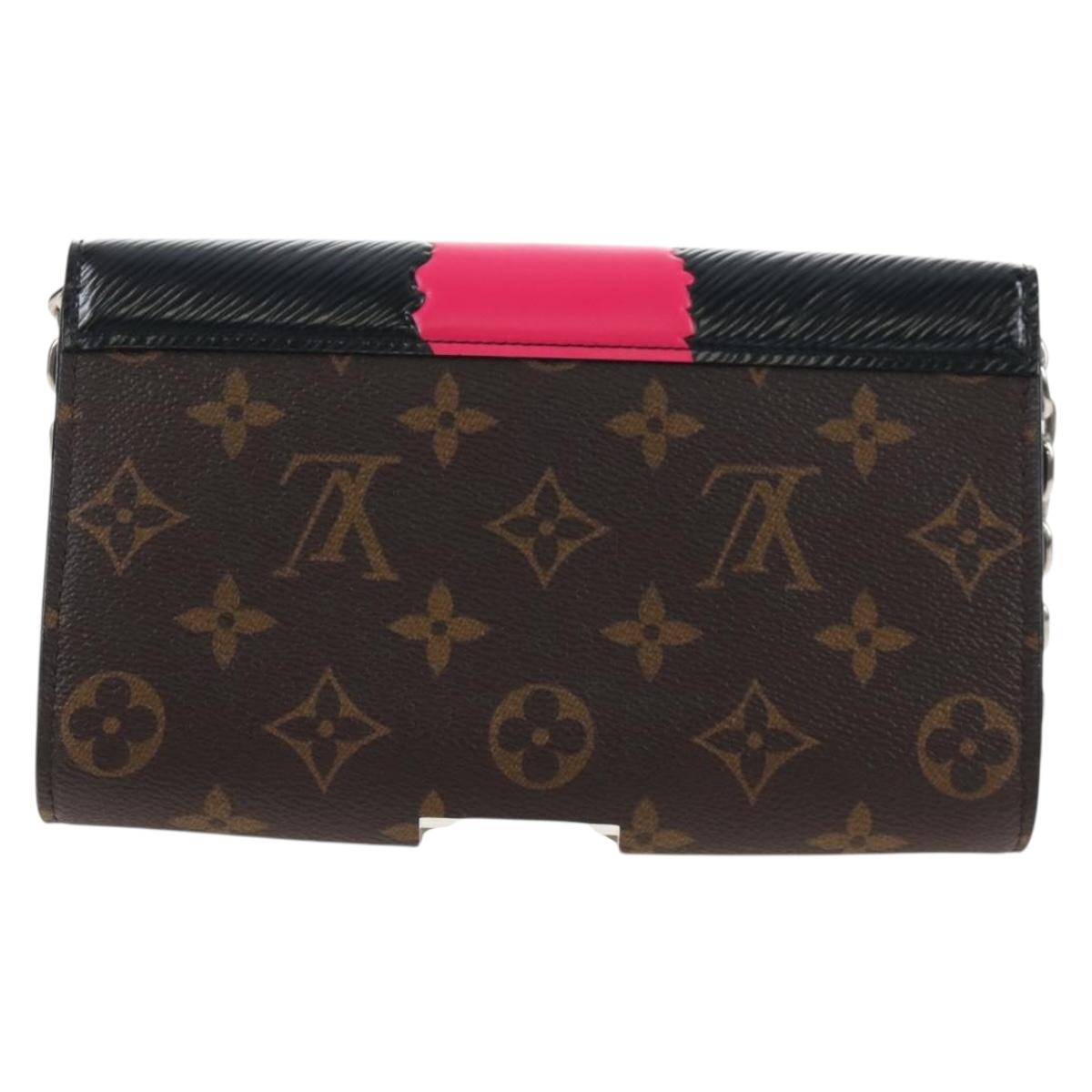 LOUIS VUITTON Yamamoto Hirosai Portefeuille Chain Bag M67256 LV Auth 208016SAM