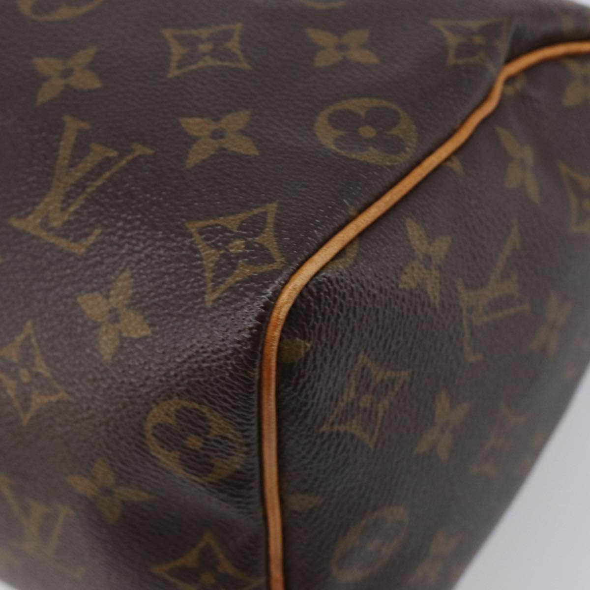 LOUIS VUITTON Monogram Speedy 25 Hand Bag M41528 LV Auth 208026