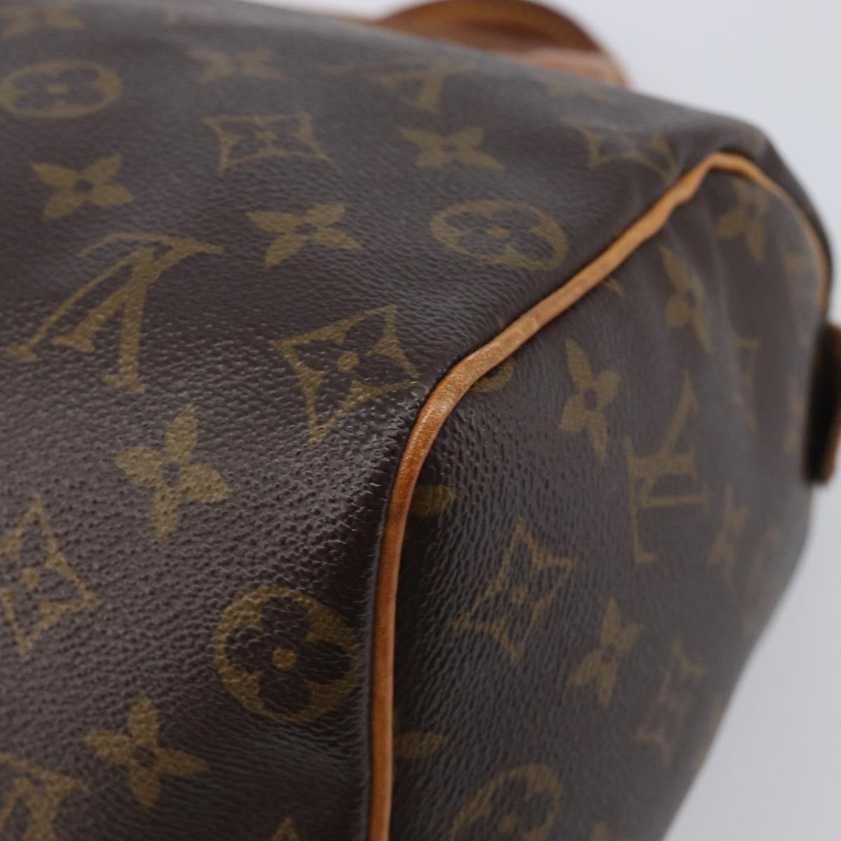 LOUIS VUITTON Monogram Speedy 25 Hand Bag M41528 LV Auth 208026