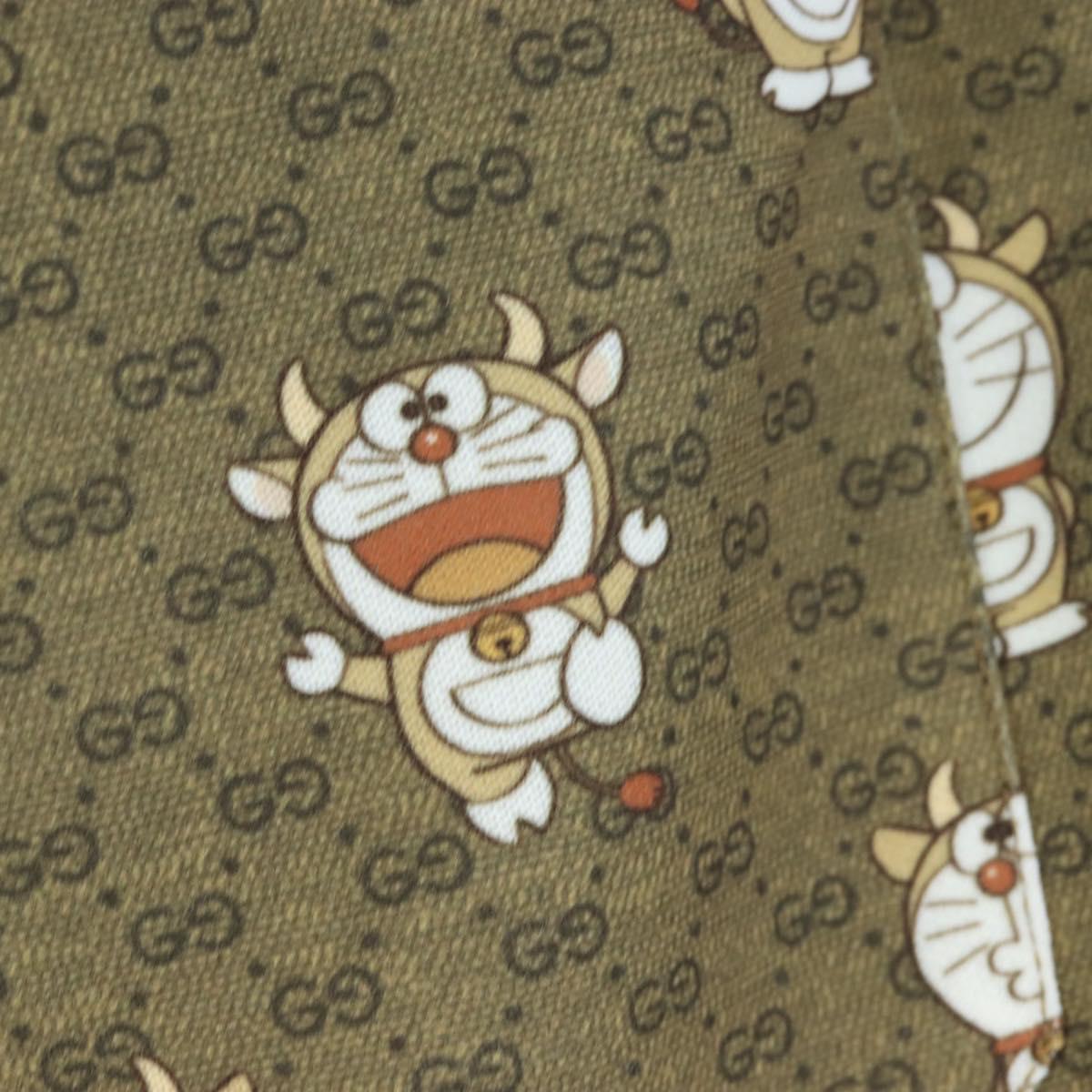 GUCCI Micro GG Canvas Fujiko Pro Pants Polyester L Beige Auth 208053SAM