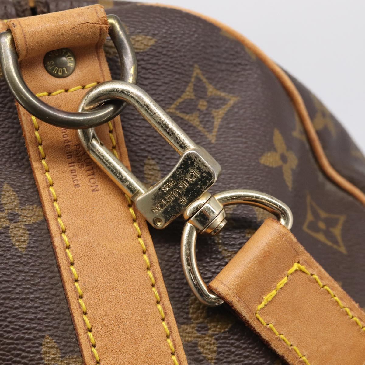 LOUIS VUITTON Monogram Keepall Bandouliere 60 Boston Bag M41412 LV Auth 208069A