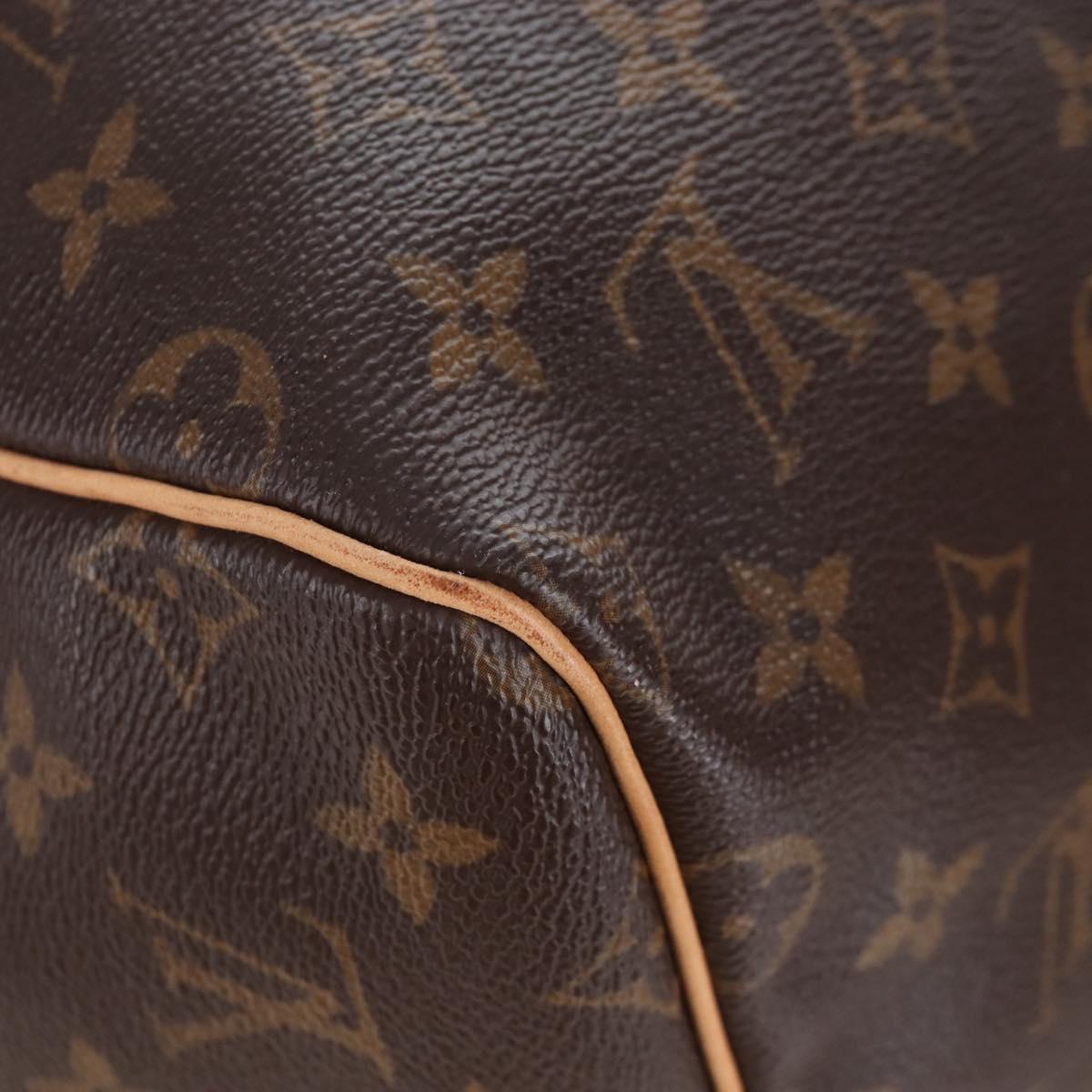 LOUIS VUITTON Monogram Keepall Bandouliere 55 Boston Bag M41414 LV Auth 208070V