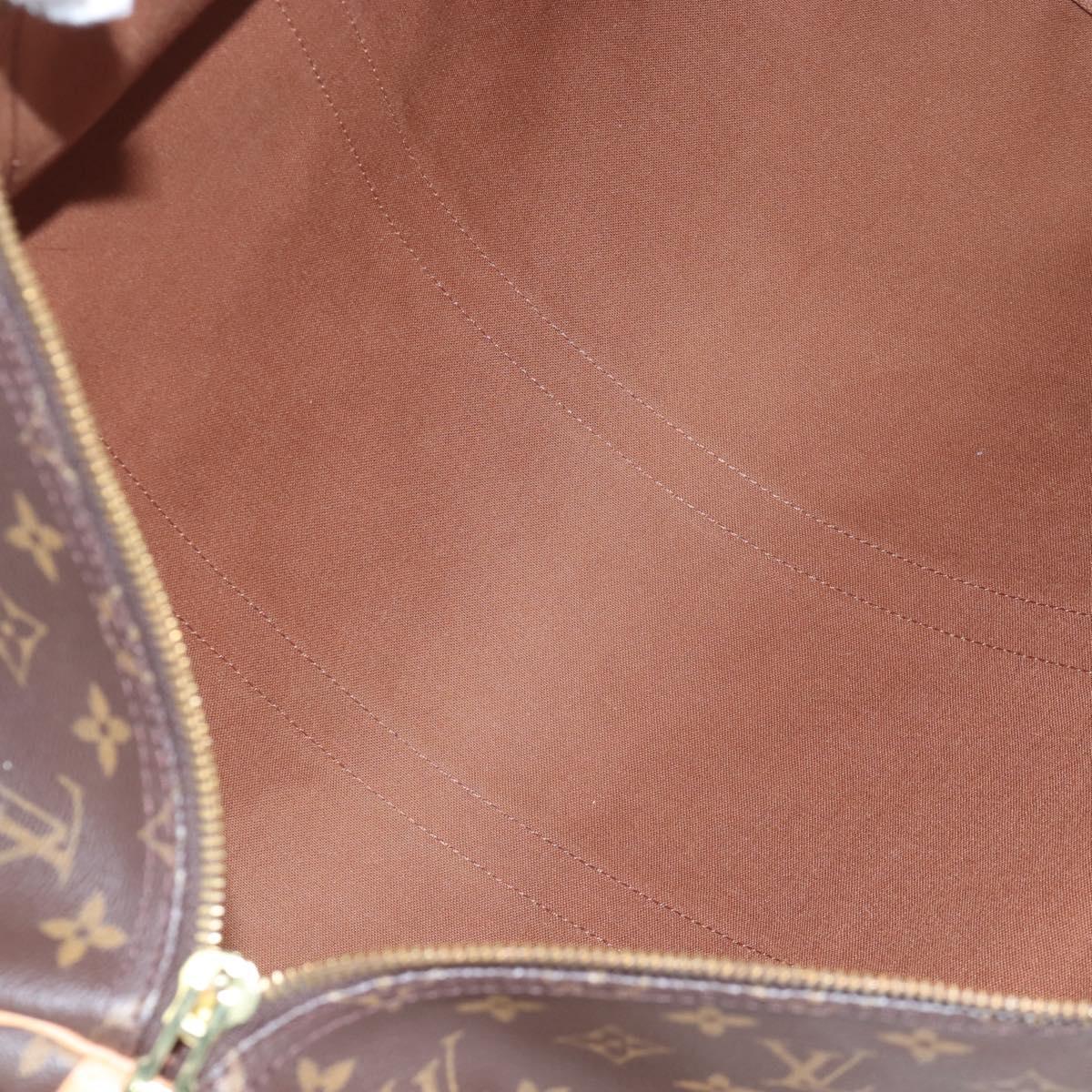 LOUIS VUITTON Monogram Keepall Bandouliere 55 Boston Bag M41414 LV Auth 208070V