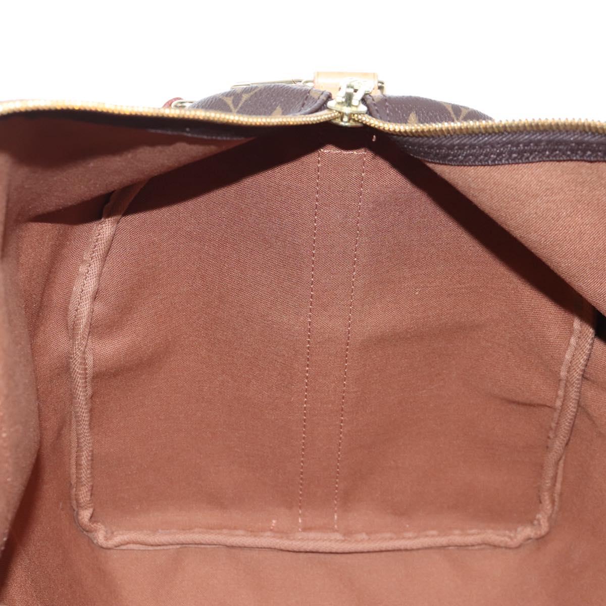 LOUIS VUITTON Monogram Keepall Bandouliere 55 Boston Bag M41414 LV Auth 208070V