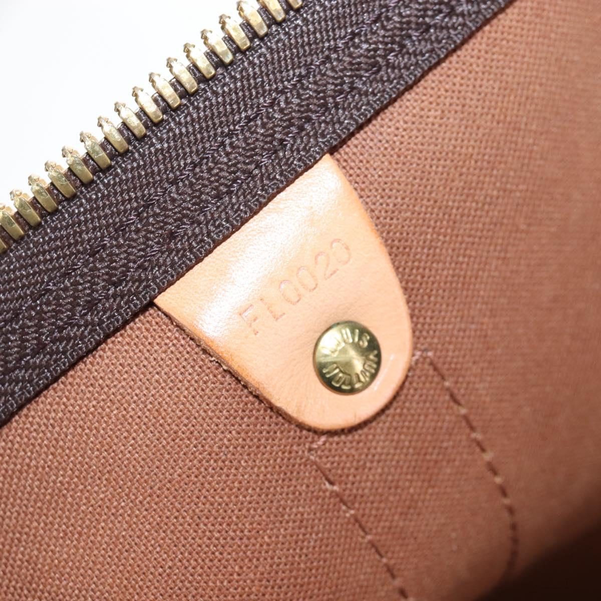 LOUIS VUITTON Monogram Keepall Bandouliere 55 Boston Bag M41414 LV Auth 208070V