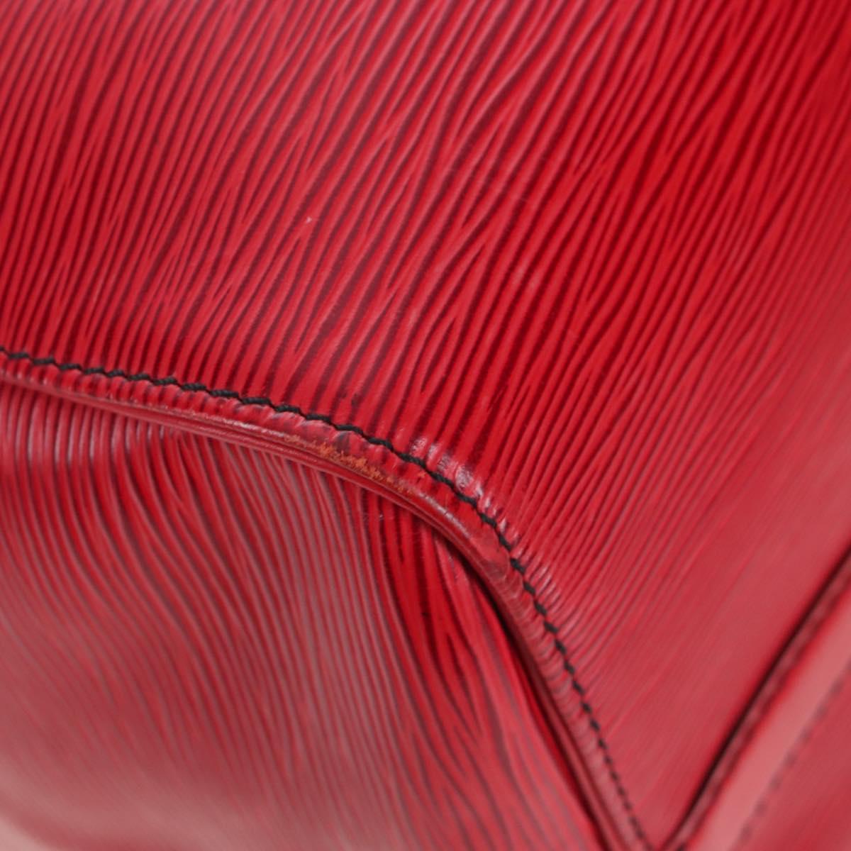 LOUIS VUITTON Epi Speedy 40 Hand Bag Castilian Red M42987 LV Auth 208080V