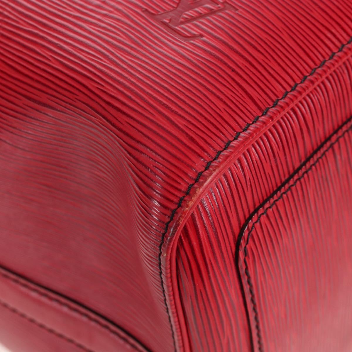 LOUIS VUITTON Epi Speedy 40 Hand Bag Castilian Red M42987 LV Auth 208080V