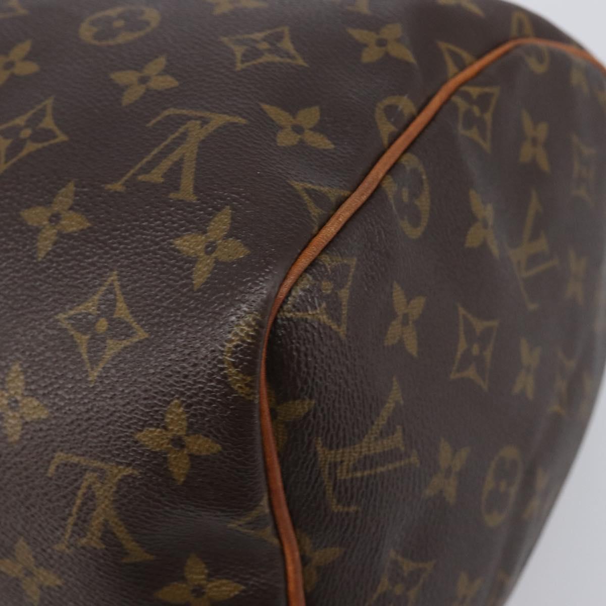 LOUIS VUITTON Monogram Speedy 30 Hand Bag M41526 LV Auth 208094