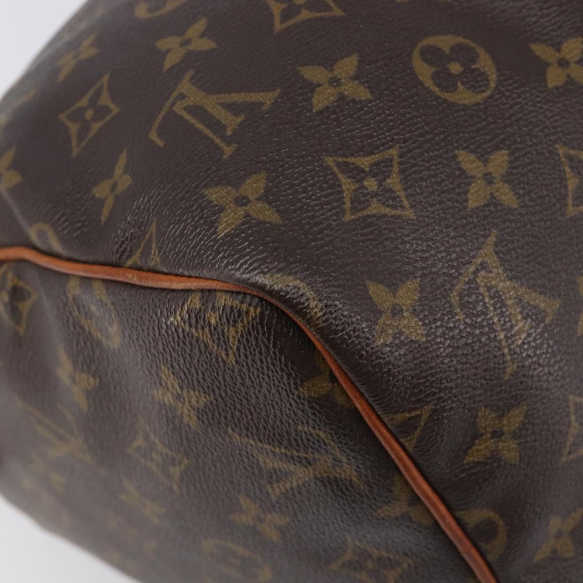 LOUIS VUITTON Monogram Speedy 30 Hand Bag M41526 LV Auth 208094