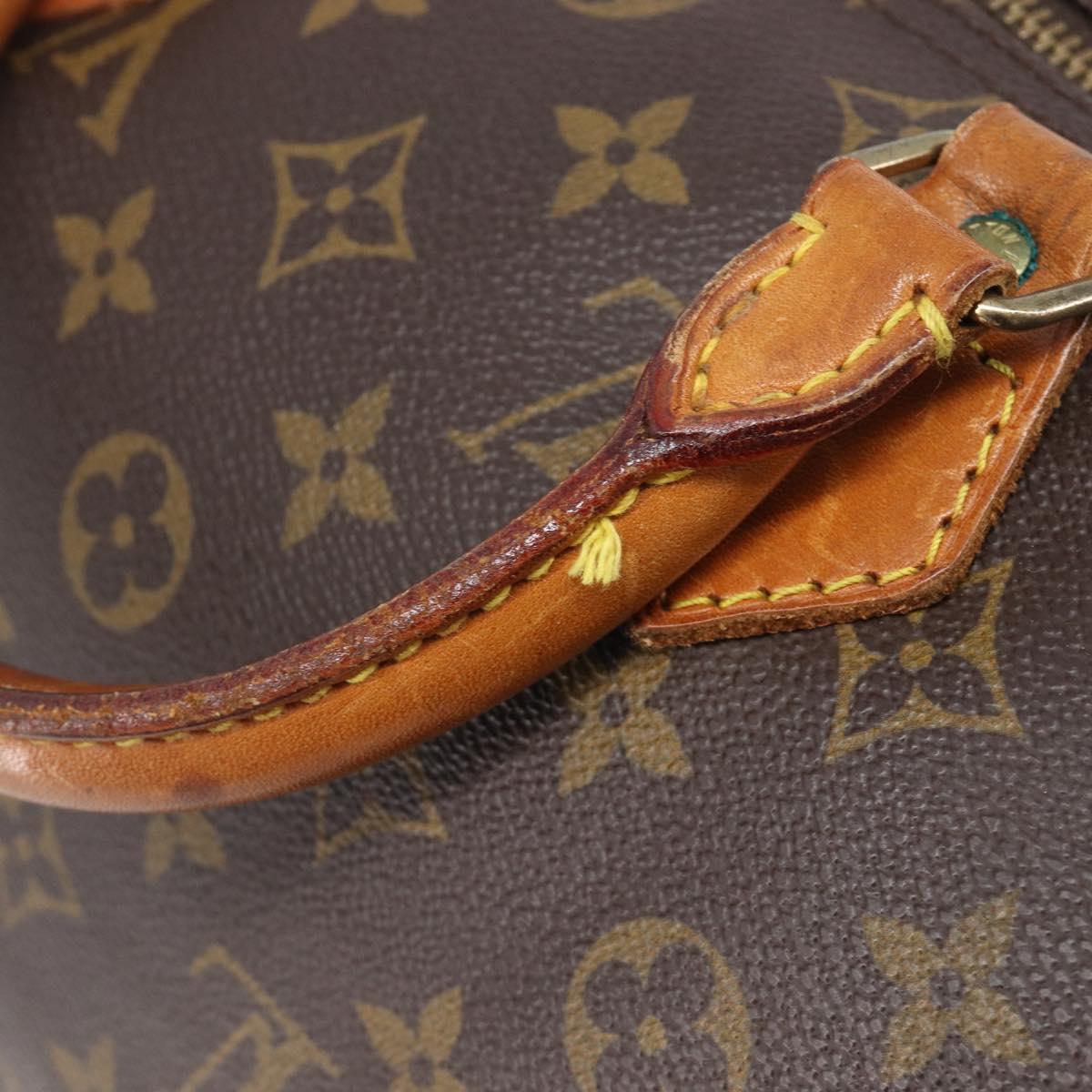 LOUIS VUITTON Monogram Speedy 30 Hand Bag M41526 LV Auth 208094