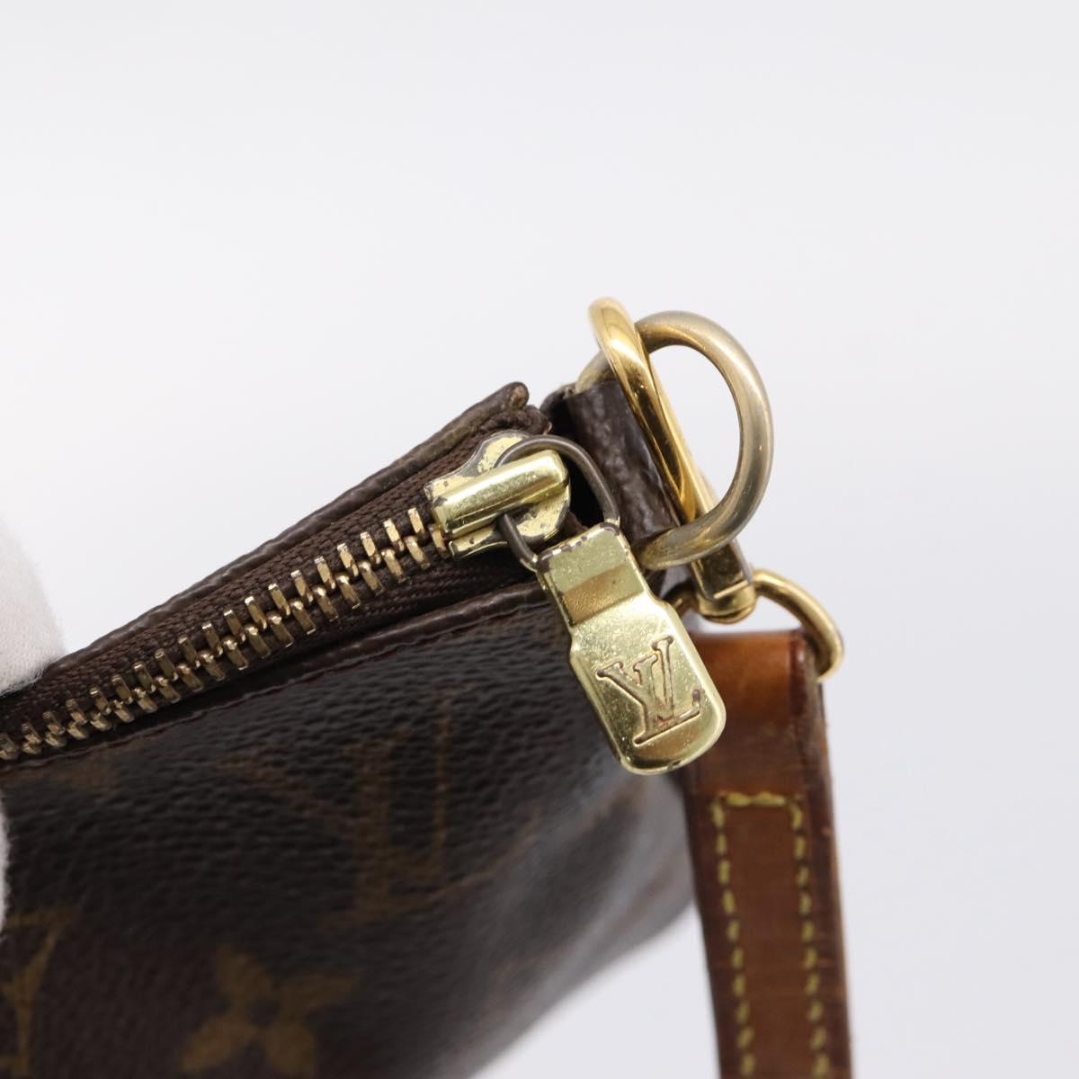 LOUIS VUITTON Monogram Pochette Accessoires Pouch M51980 LV Auth 208095