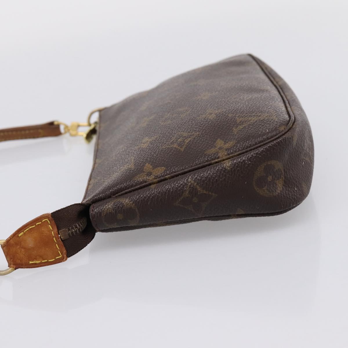 LOUIS VUITTON Monogram Pochette Accessoires Pouch M51980 LV Auth 208095