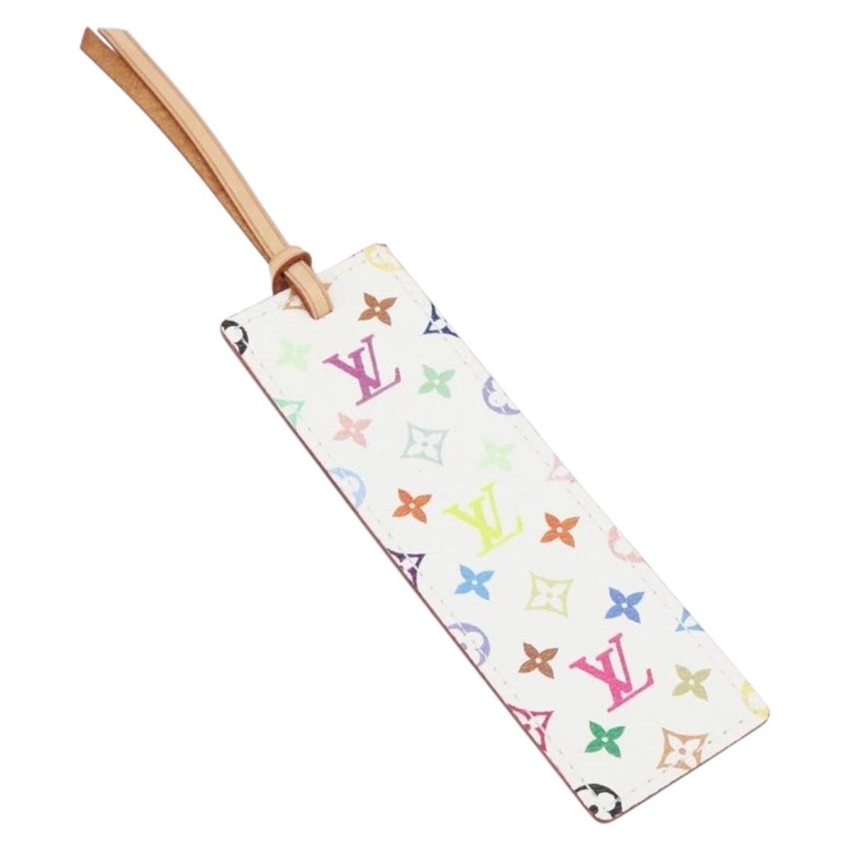 LOUIS VUITTON Monogram Multicolor Mark Page Kadu Bookmark M99196 LV Auth 208097V