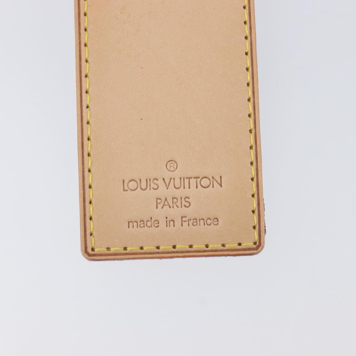LOUIS VUITTON Monogram Multicolor Mark Page Kadu Bookmark M99196 LV Auth 208097V
