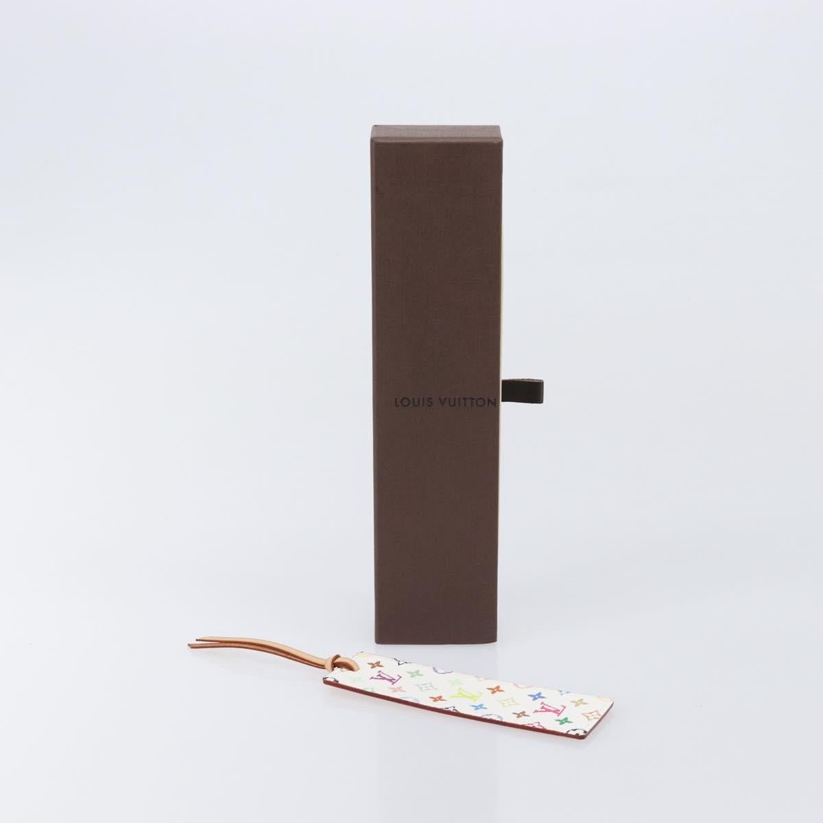 LOUIS VUITTON Monogram Multicolor Mark Page Kadu Bookmark M99196 LV Auth 208097V
