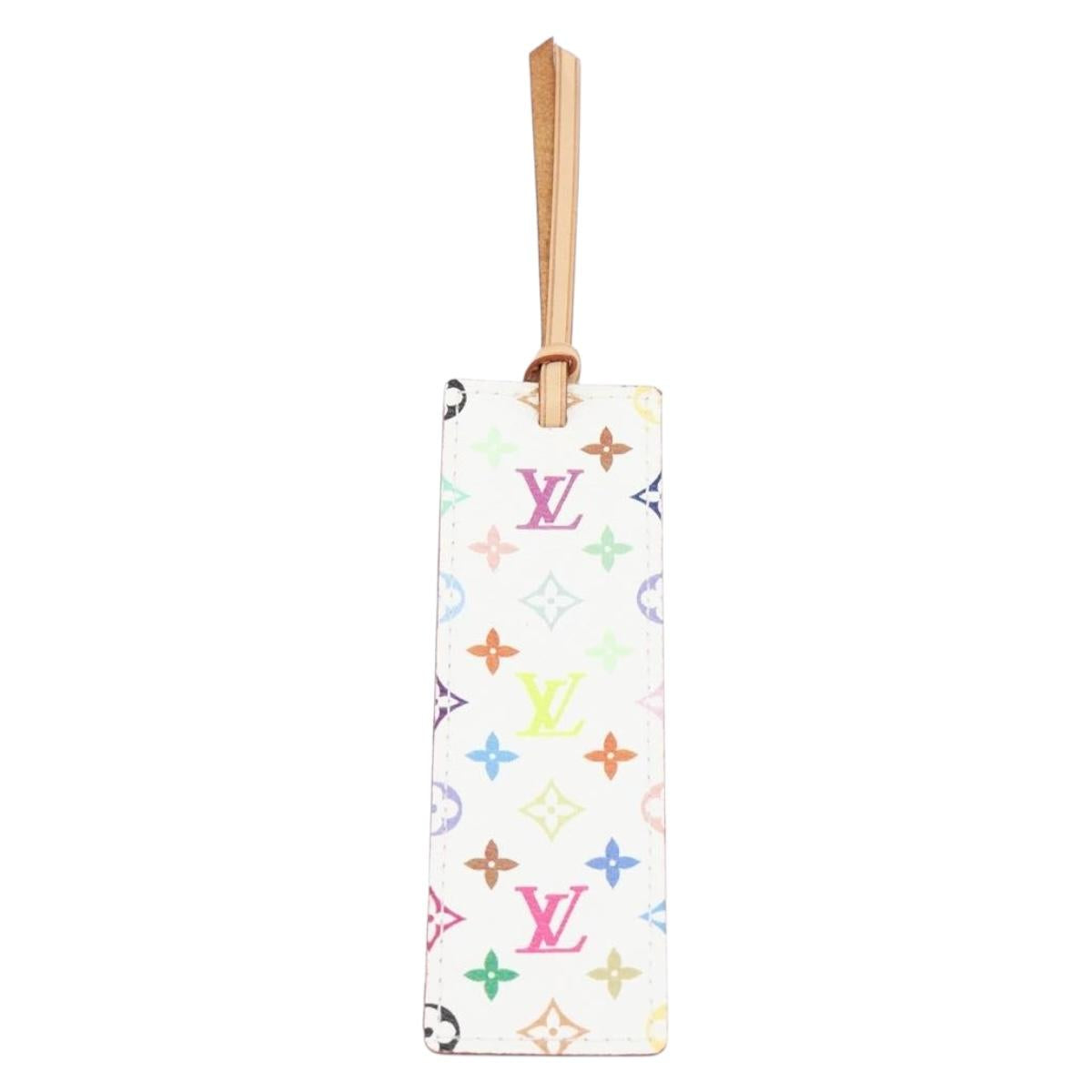 LOUIS VUITTON Monogram Multicolor Mark Page Kadu Bookmark M99196 LV Auth 208097V