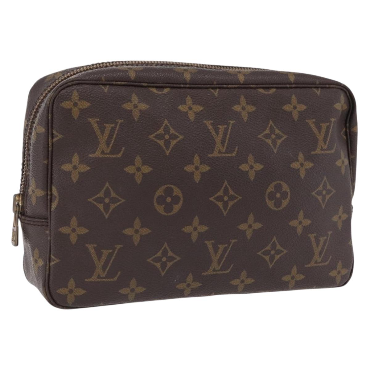 LOUIS VUITTON Monogram Trousse Toilette 23 Clutch Bag M47524 LV Auth 208129A