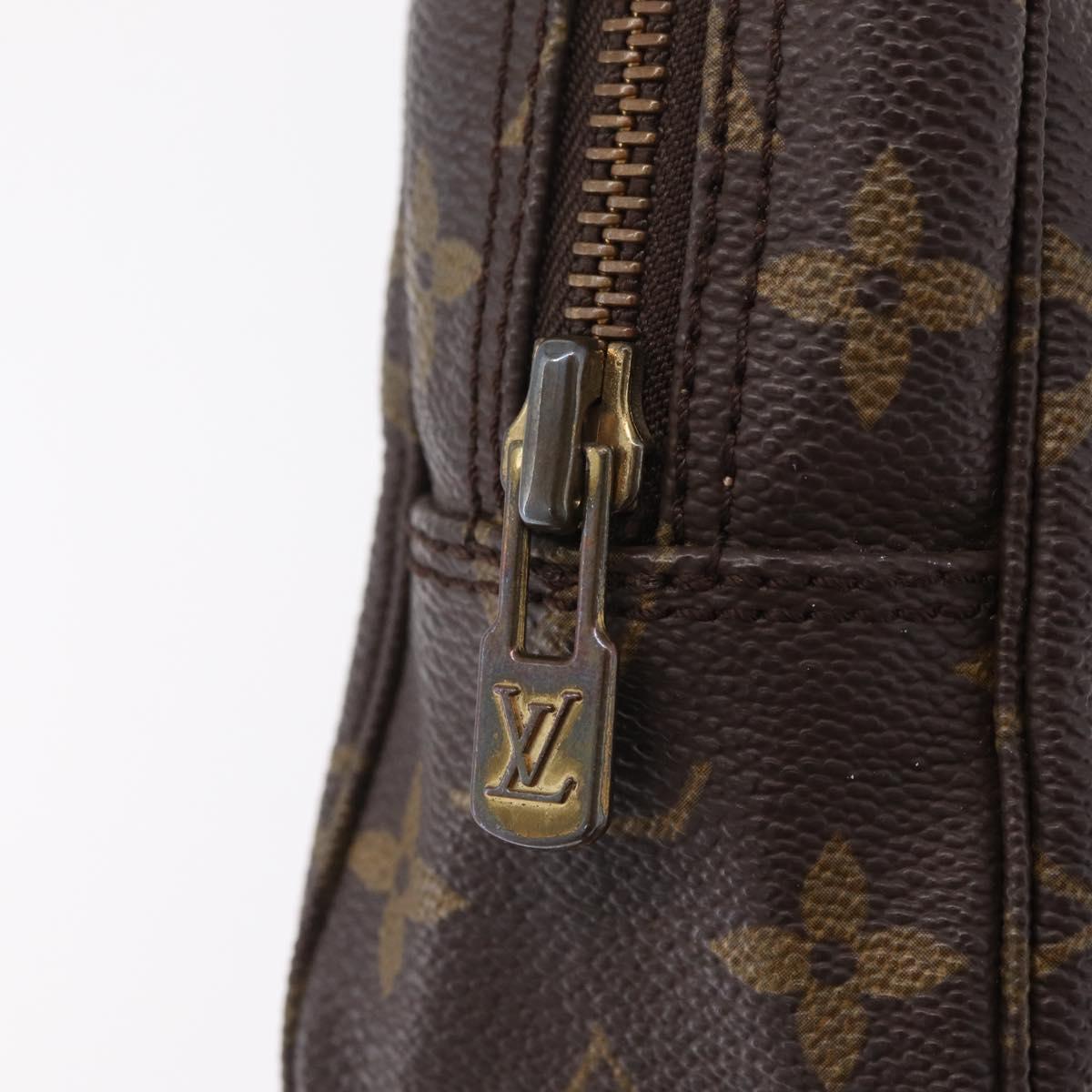 LOUIS VUITTON Monogram Trousse Toilette 23 Clutch Bag M47524 LV Auth 208129A
