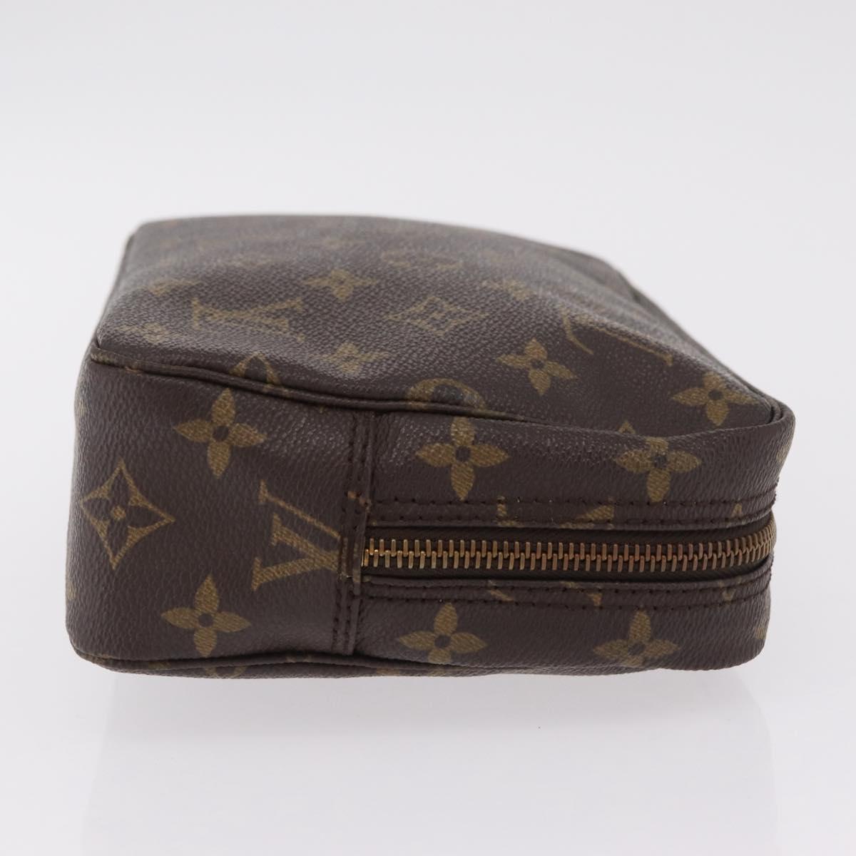 LOUIS VUITTON Monogram Trousse Toilette 23 Clutch Bag M47524 LV Auth 208129A