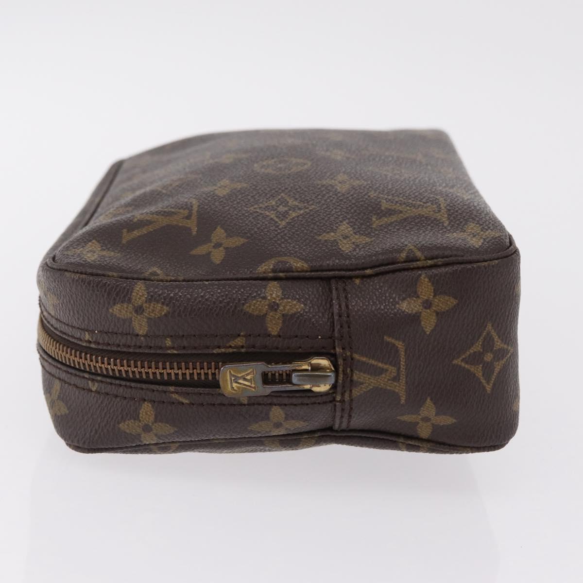 LOUIS VUITTON Monogram Trousse Toilette 23 Clutch Bag M47524 LV Auth 208129A