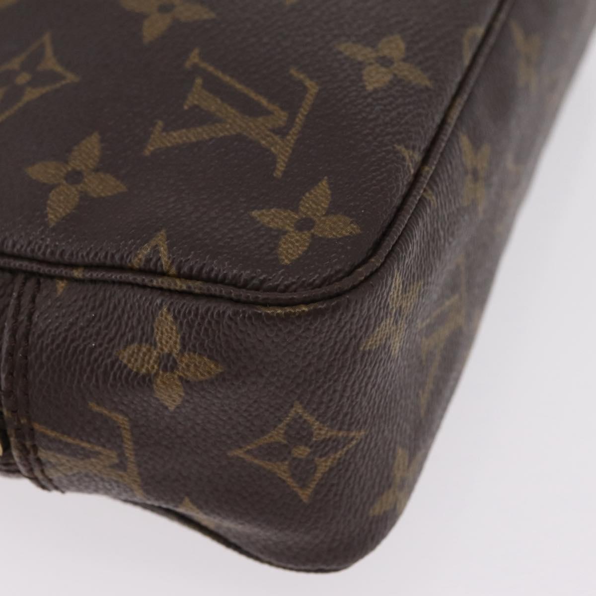 LOUIS VUITTON Monogram Trousse Toilette 23 Clutch Bag M47524 LV Auth 208129A