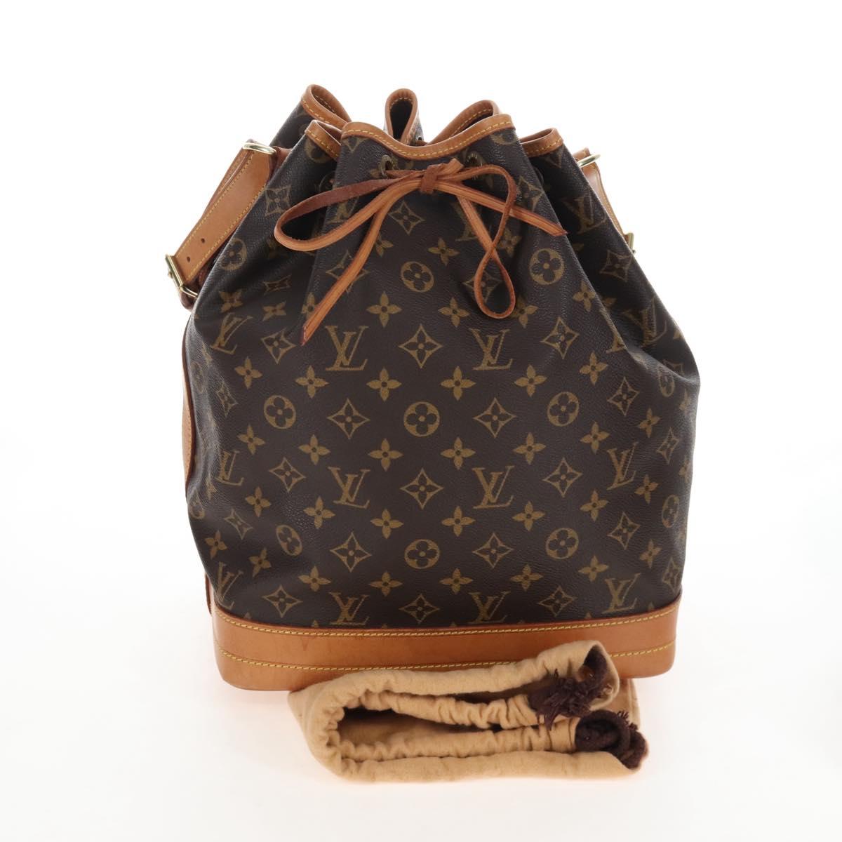 LOUIS VUITTON Monogram Noe Shoulder Bag M42224 LV Auth 208130V