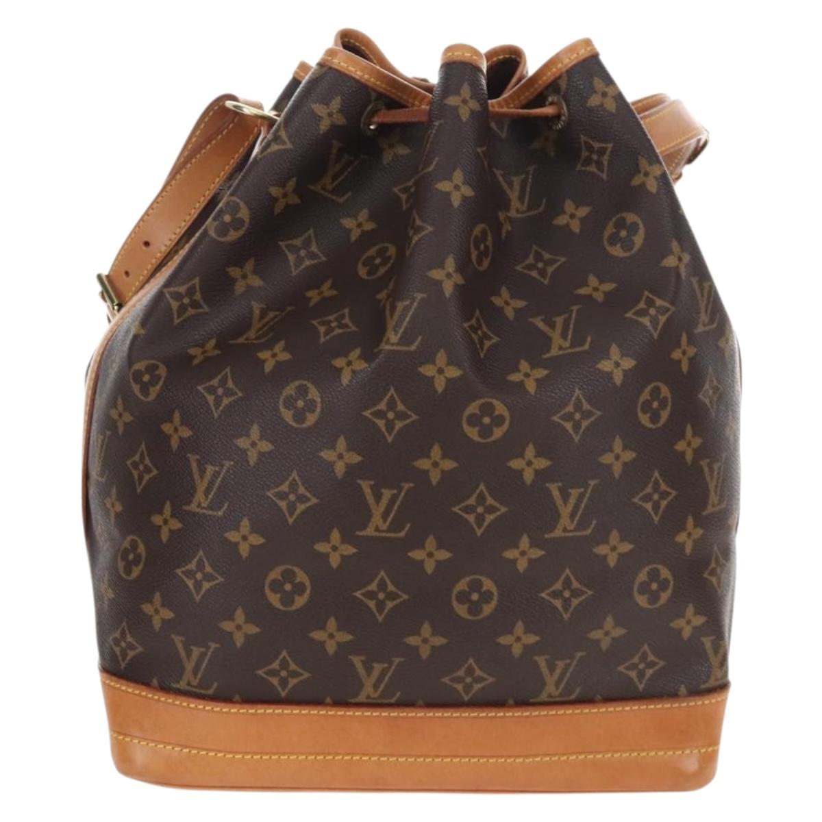 LOUIS VUITTON Monogram Noe Shoulder Bag M42224 LV Auth 208130V