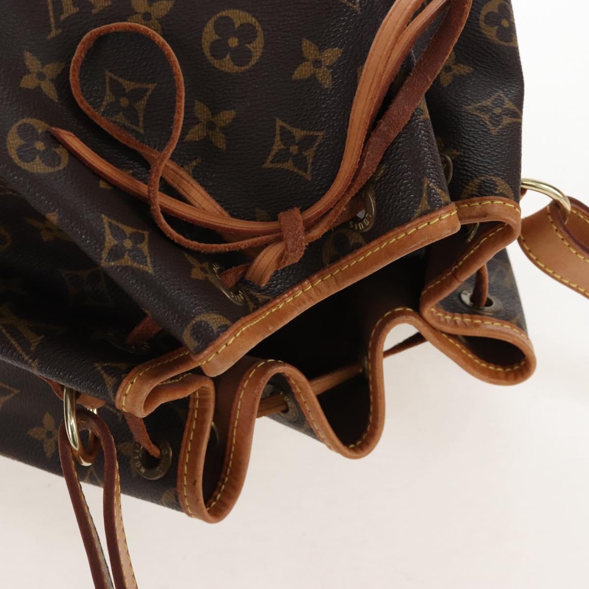 LOUIS VUITTON Monogram Noe Shoulder Bag M42224 LV Auth 208130V