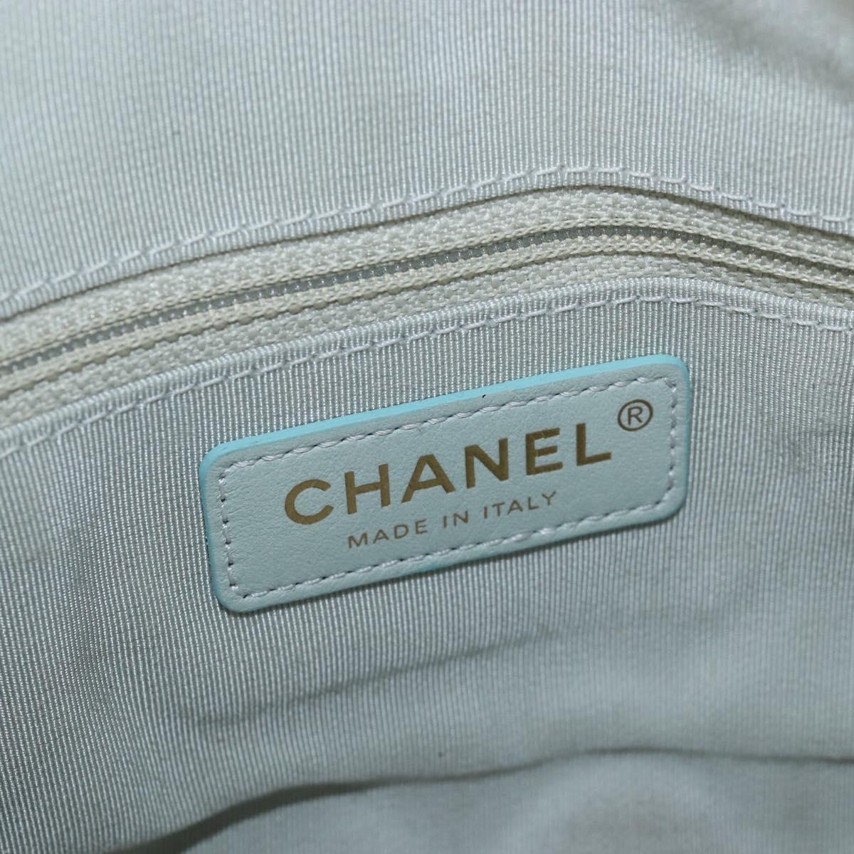 CHANEL Matelasse Chain Shoulder Bag Leather Pink Gold Tone CC Auth 208131SAM