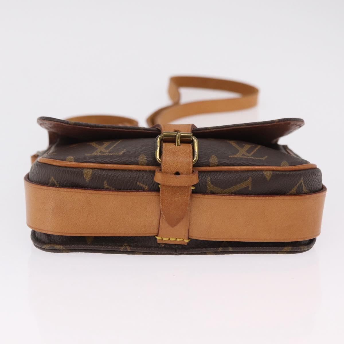 LOUIS VUITTON Monogram Cartouchiere PM Shoulder Bag M51254 LV Auth 208132V
