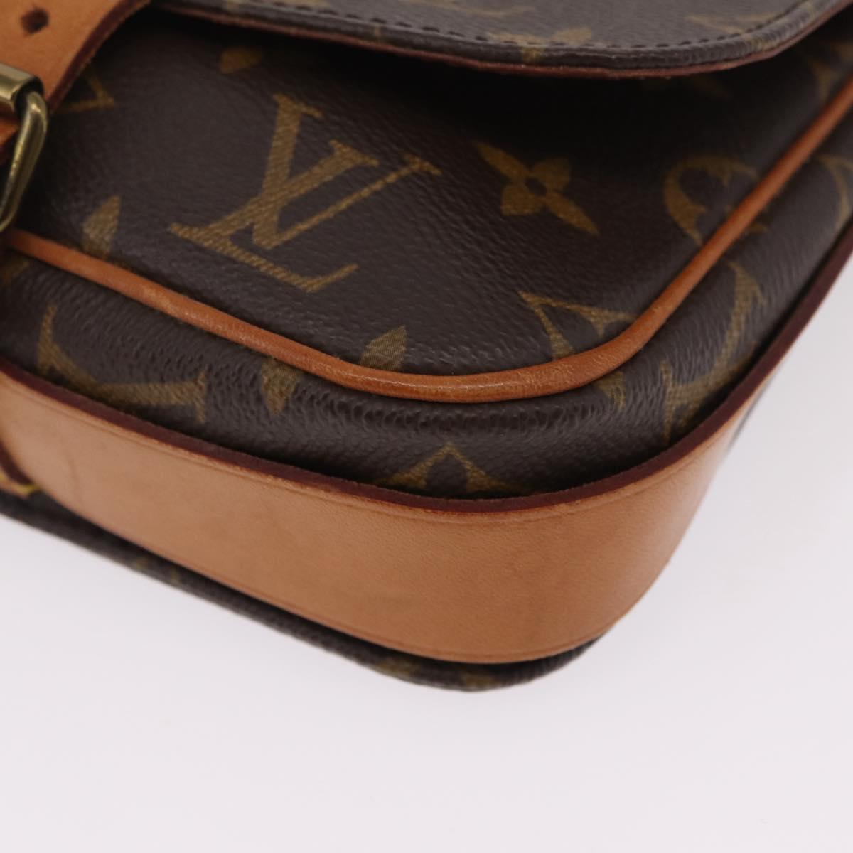 LOUIS VUITTON Monogram Cartouchiere PM Shoulder Bag M51254 LV Auth 208132V