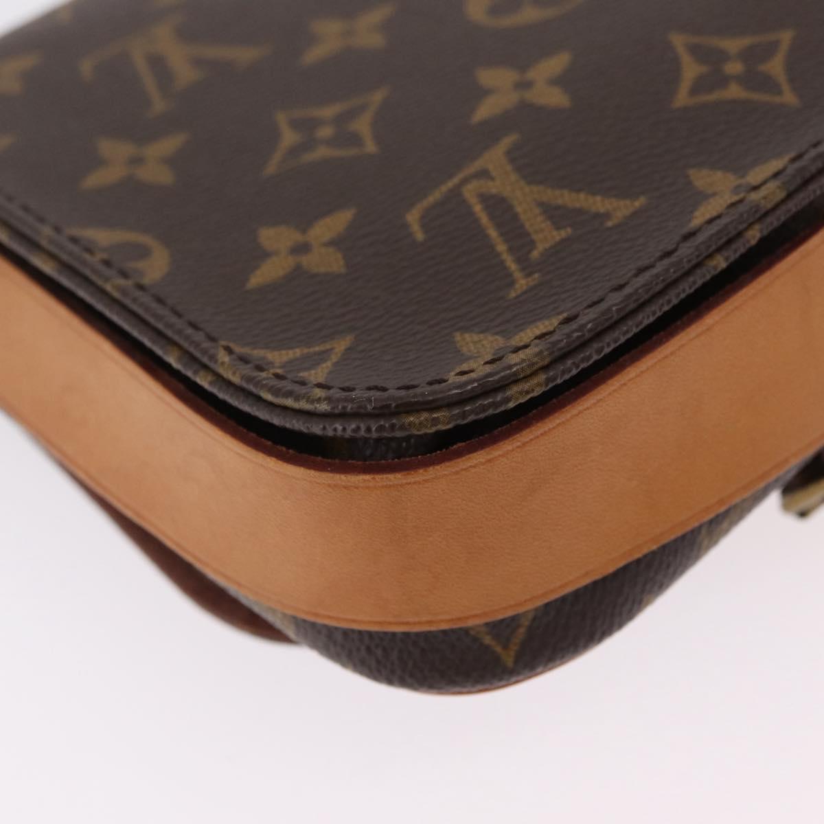 LOUIS VUITTON Monogram Cartouchiere PM Shoulder Bag M51254 LV Auth 208132V
