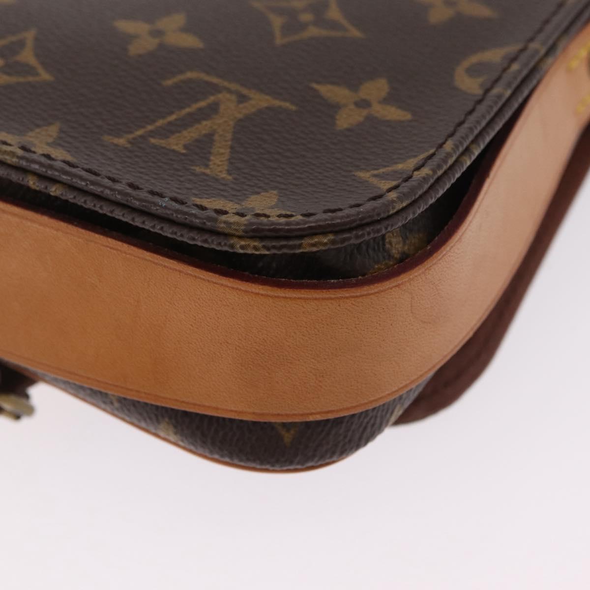 LOUIS VUITTON Monogram Cartouchiere PM Shoulder Bag M51254 LV Auth 208132V