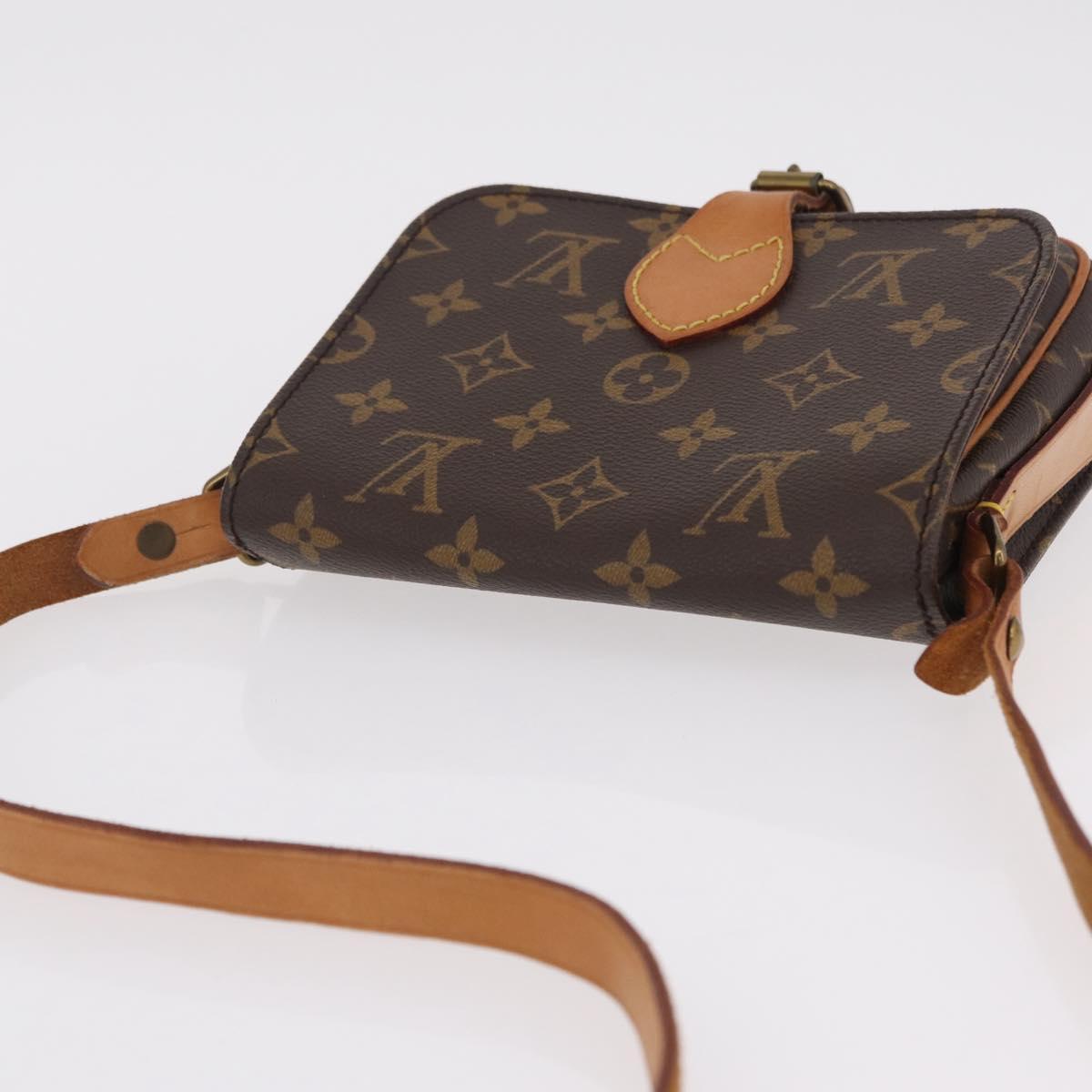 LOUIS VUITTON Monogram Cartouchiere PM Shoulder Bag M51254 LV Auth 208132V