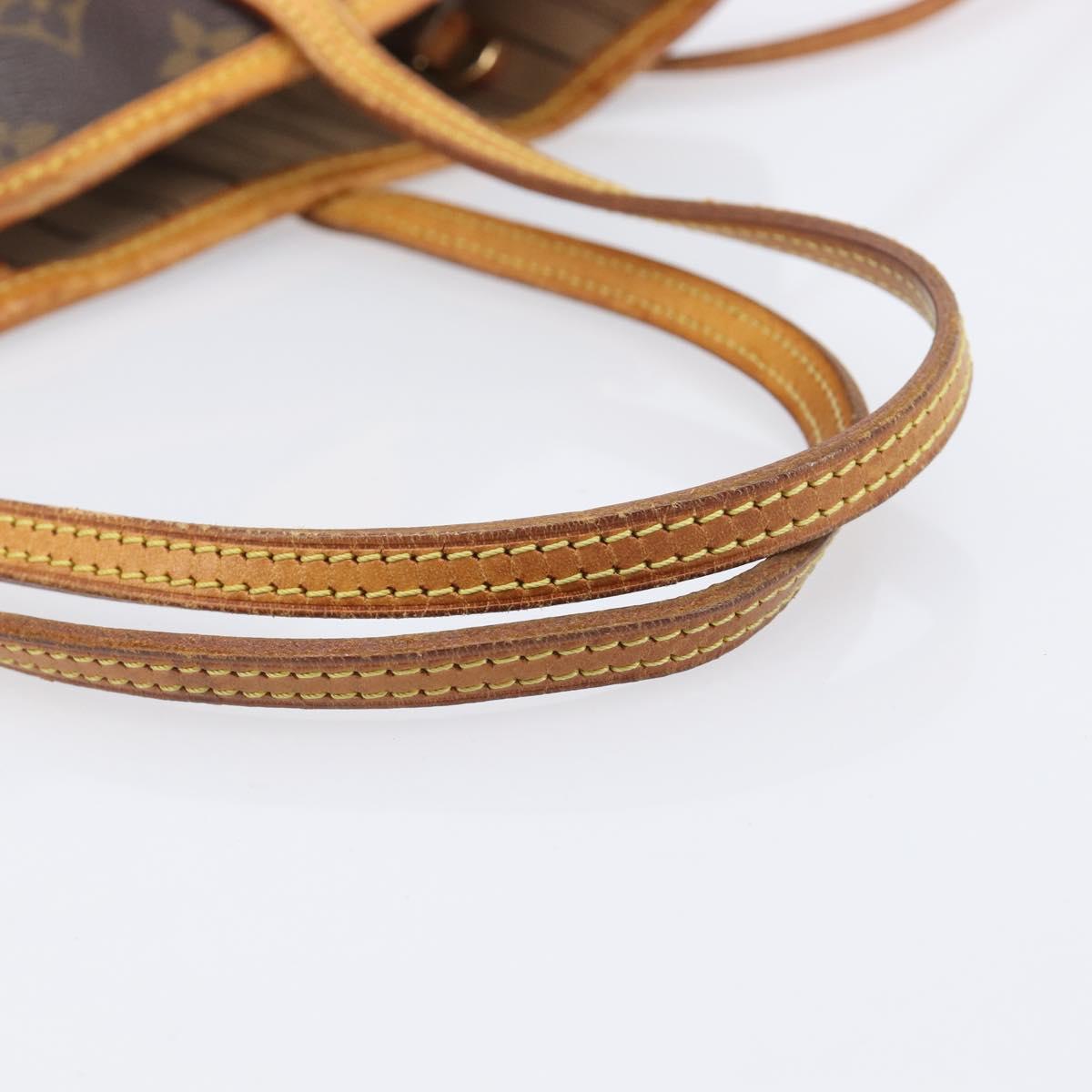 LOUIS VUITTON Monogram Neverfull PM Tote Bag M40155 LV Auth 208134