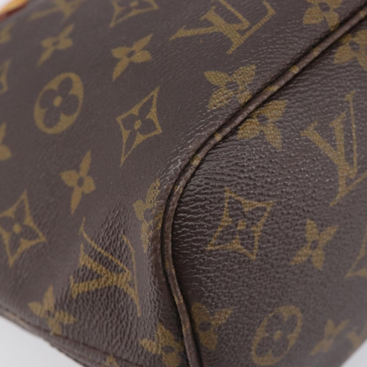 LOUIS VUITTON Monogram Neverfull PM Tote Bag M40155 LV Auth 208134